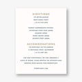 Nautical II Information Card