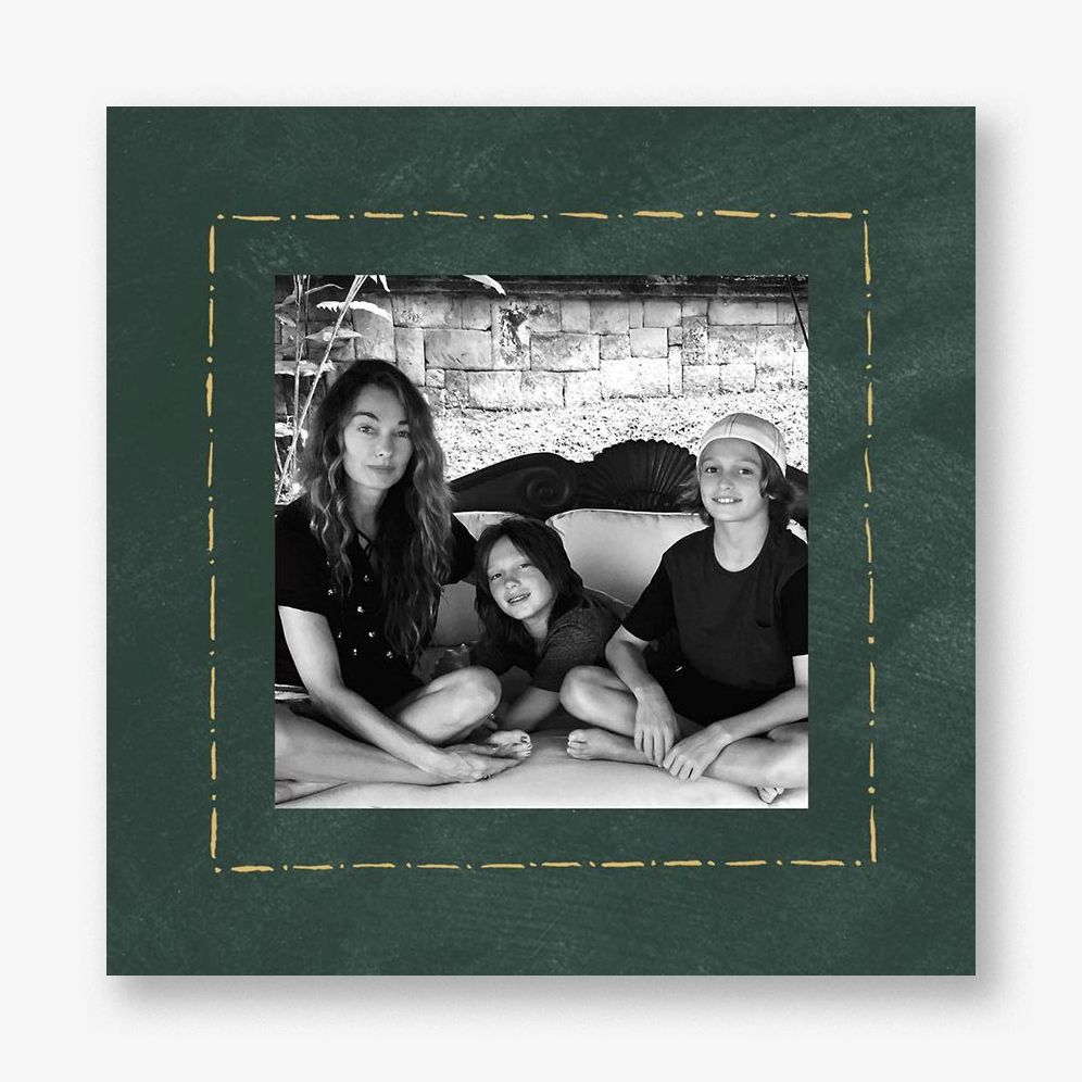 Tinsel Holiday Photo Card