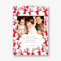 Six-Point Buck Perspective Photo Card