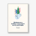 Tree Skate Holiday Card