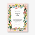 Spring Gatherings Wedding Invitation