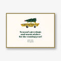 Fab Cab Holiday Card