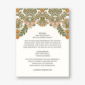 Floral Damask Information Card