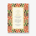 Cowrie Wedding Invitation