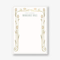 Nouveau Tulips Stationery