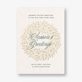 Let it Glow Cream Holiday Card