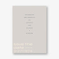 Honor Save the Date Card