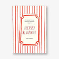 Merriest Stripes Holiday Card