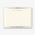 Taupe Picard Stripe Stationery