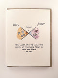 How Lucky Am I? Friendship Card