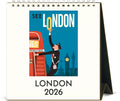 2026 Cavallini London Desk Calendar