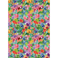 Bright Floral Flat Wrap
