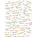 Birthday Banners Flat Wrap