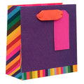 Textured Purple Small Gift Bag