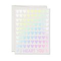 Lots of Hearts Love Card