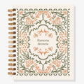 12-Month Ornamental Autumn Custom Planner