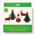 Santa, Deer and Tree Honeycomb Set