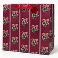 Mistletoe Stripes Large Gift Bag