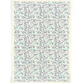 Blue Flowers Fine Paper
