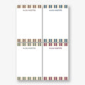 Pinstripe Personalized Notepad Set
