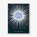 Vibrant Firework Holiday Card