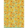 Van Gogh Sunflowers Flat Wrap