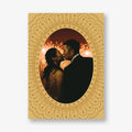 Adorned Pendant Frame Holiday Photo Card