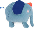 Les Toupitis Elephant Plush Toy Rattle