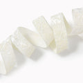 Cream Crushed Velvet 1" 5YD
