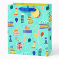 Birthday Icons Medium Gift Bag