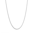 Medium Rolo Cable Link Necklace - Sterling Silver