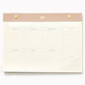 Sand Grid Paper Wasp Desk Pad
