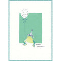 Party Frog Birthday Card