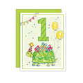 First Birthday Turtle Card