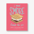 S'mores Custom Valentine Card