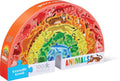 Rainbow of Animals 100 pc Shaped Puzzle