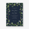 Valley Girls Wedding Invitation