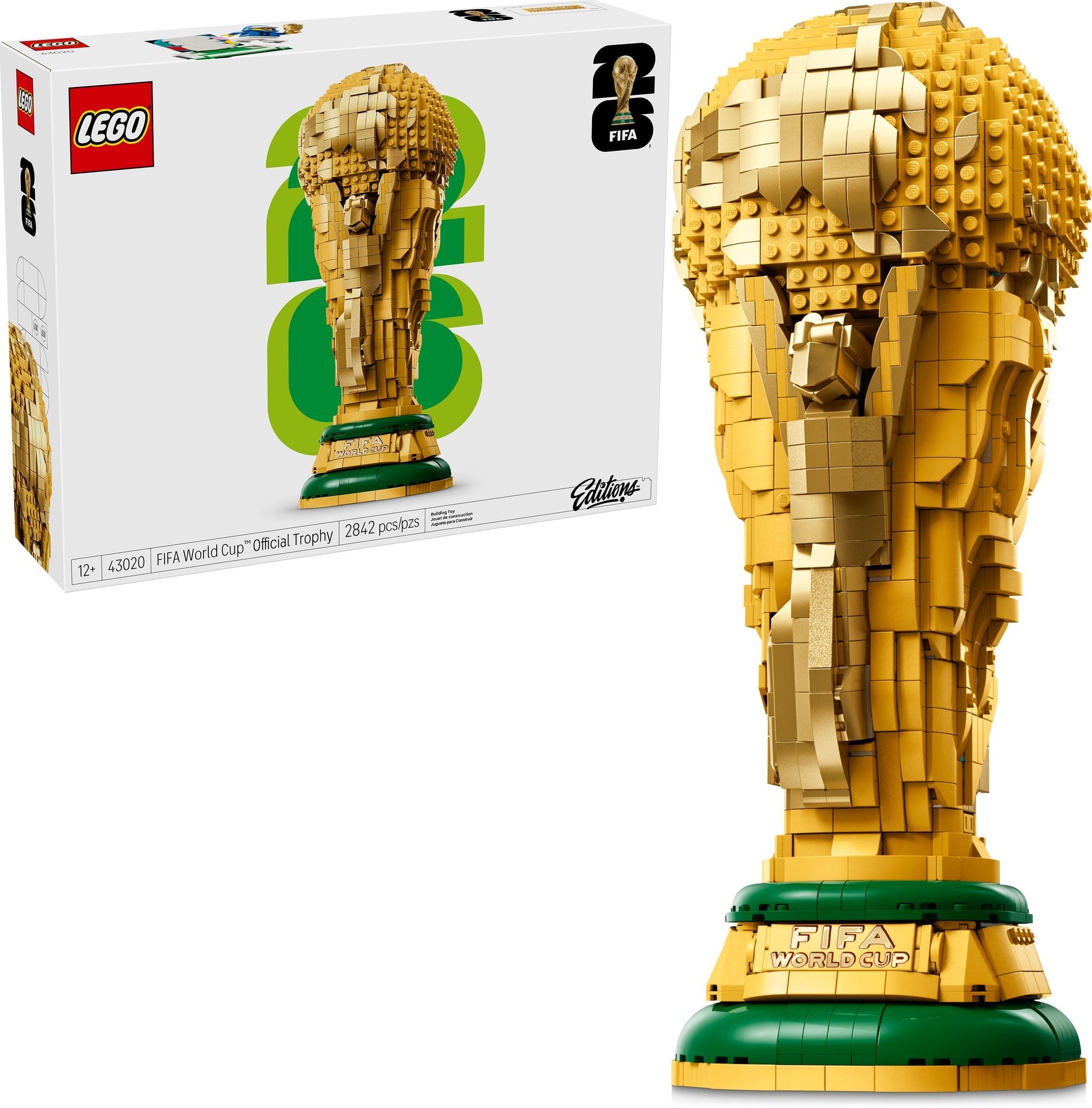 LEGO Editions Sports FIFA World Cup&trade; Official Trophy 43020
