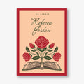 Book of Roses Adhesive Bookplates
