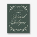 Vintage Filigree Adhesive Bookplates