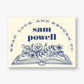 Blooming Pages Adhesive Bookplates