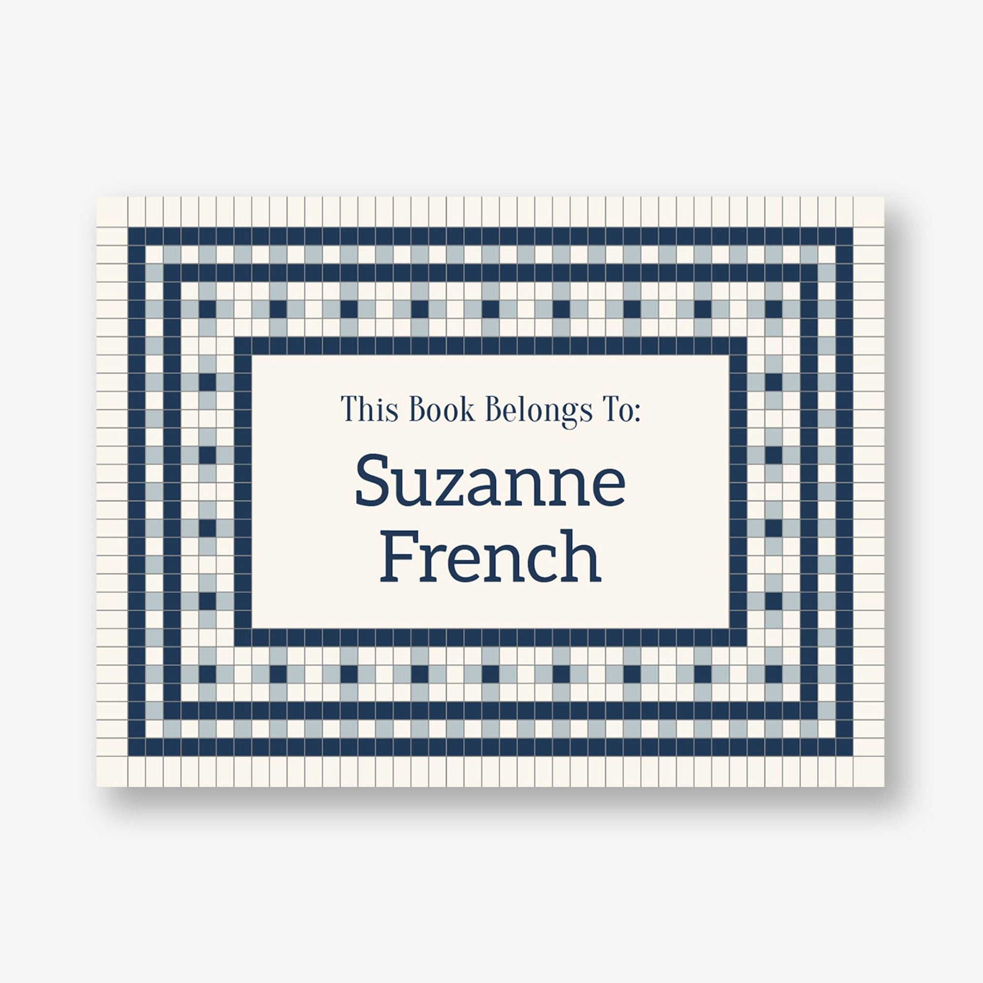 Vintage Tile Adhesive Bookplates