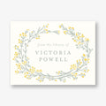 Budding Wildflowers Adhesive Bookplates