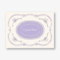 Vintage Scalloped Frame Adhesive Bookplates