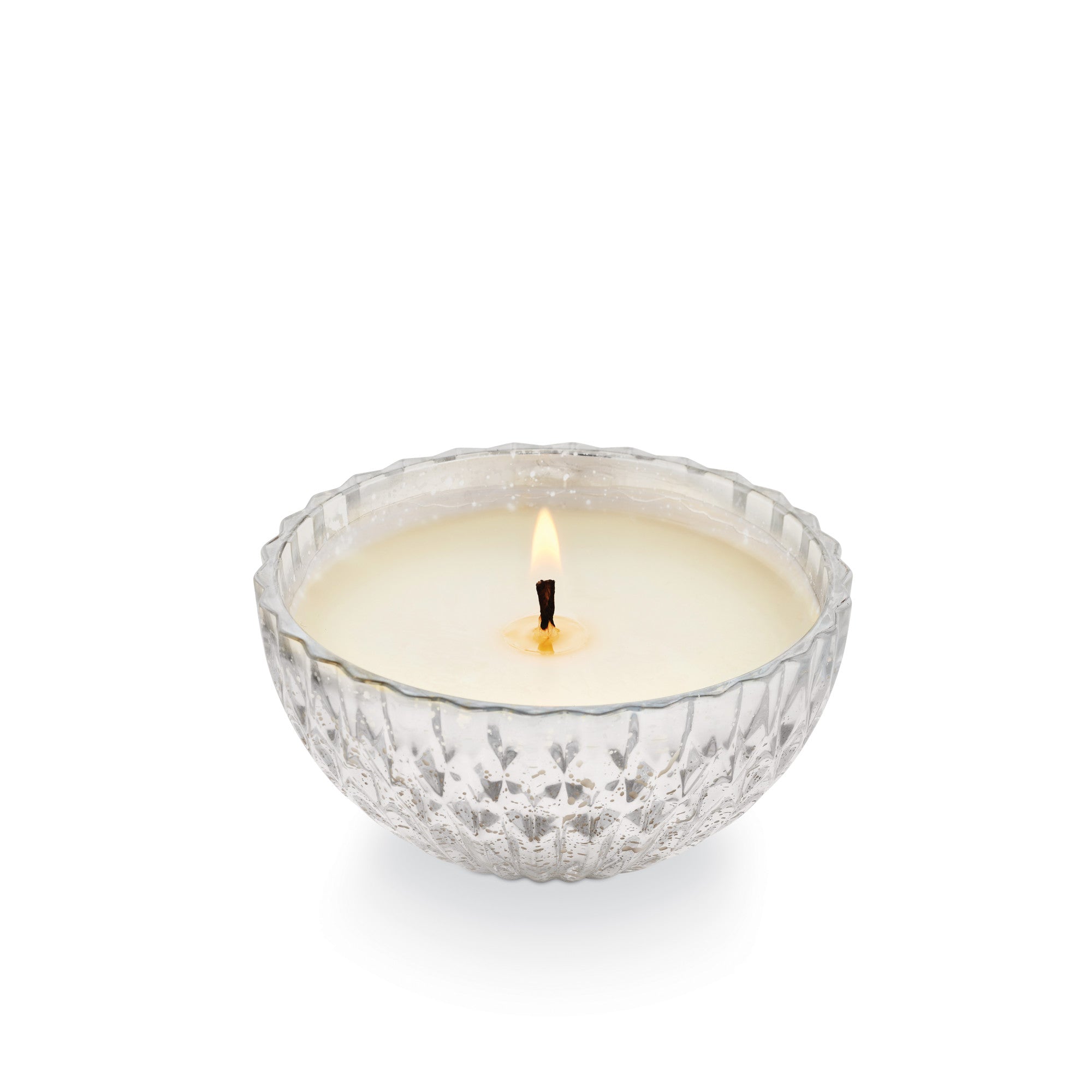 Balsam & Cedar Silver Mercury Ornament Candle