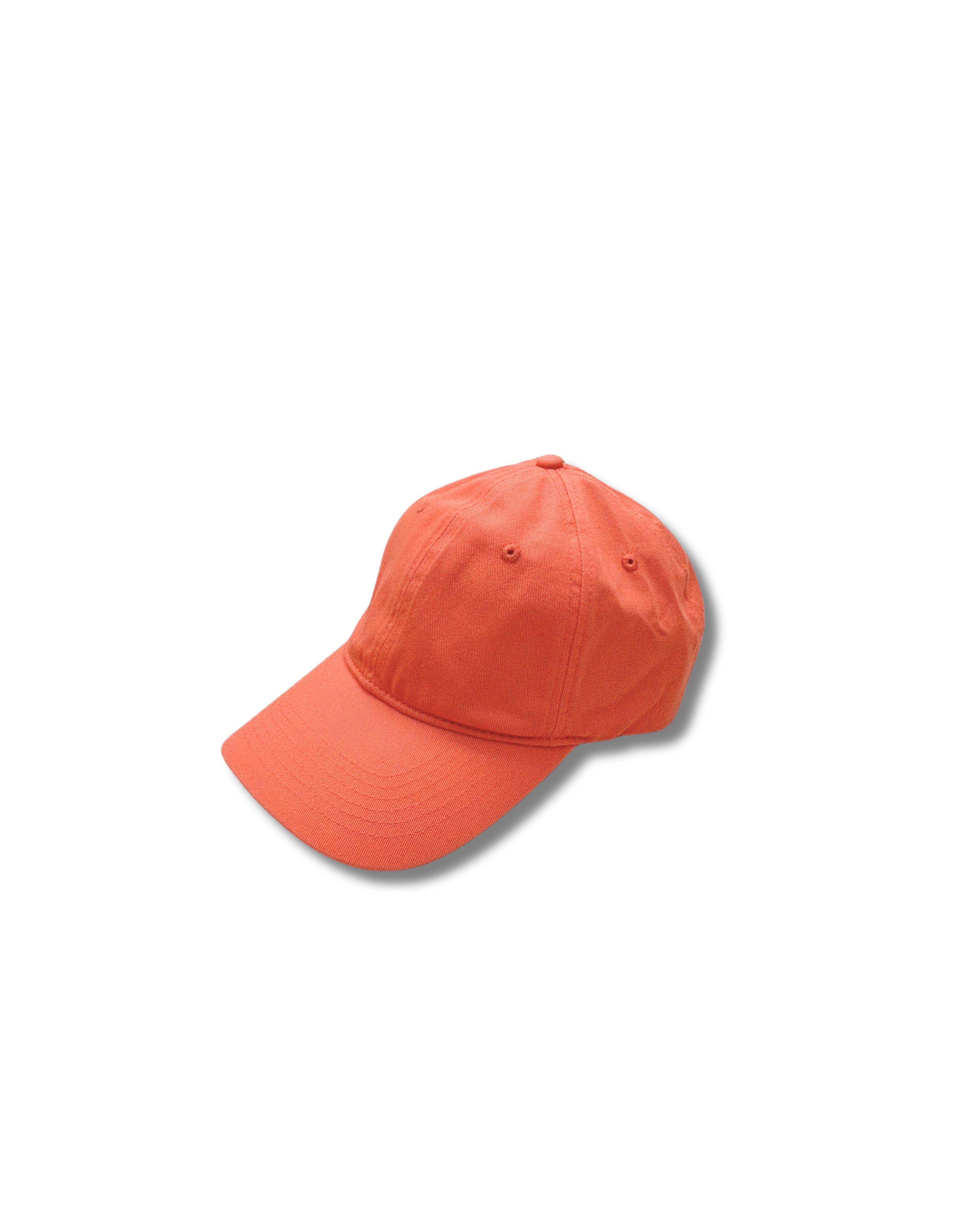 Grayers Weathered Cotton Baseball Cap - Coral