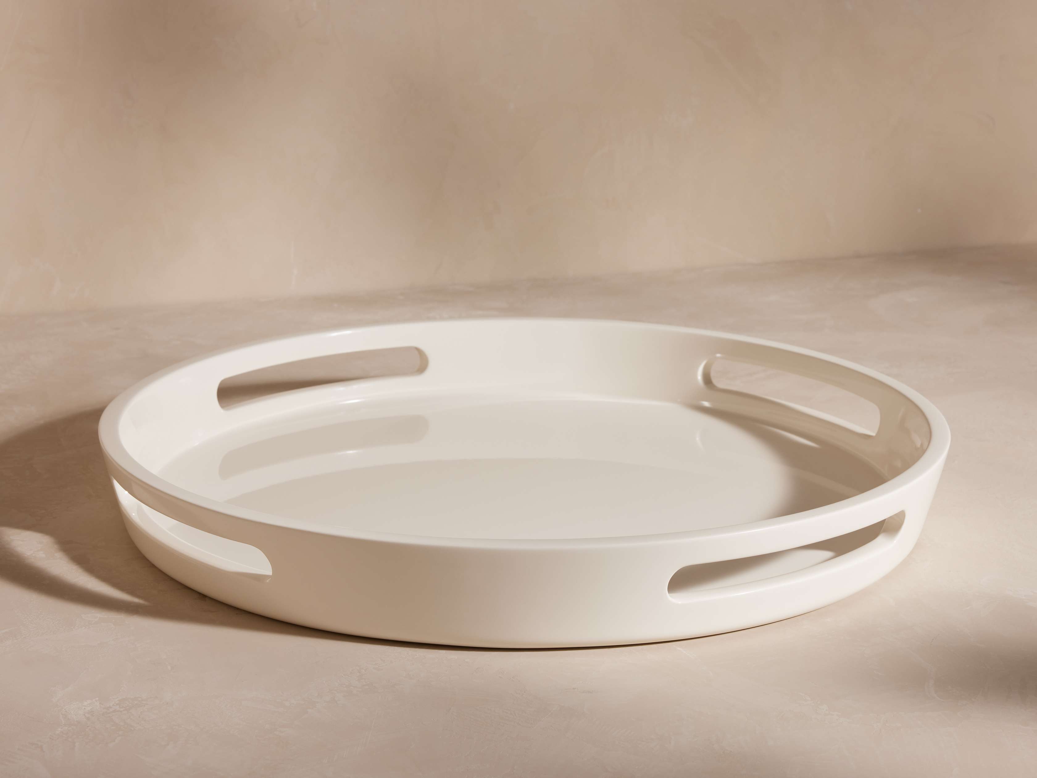 Lacquer Round Tray