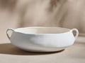 Calixta Oval Handled Low Bowl
