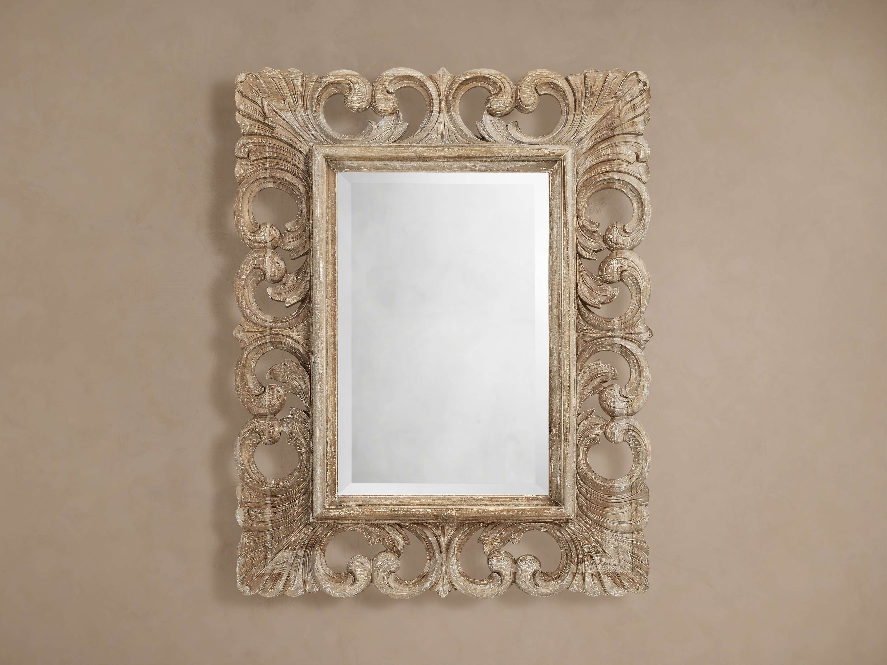Porter Wall Mirror in Rustic