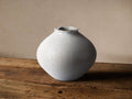 Eva Large Round Vase in Cream